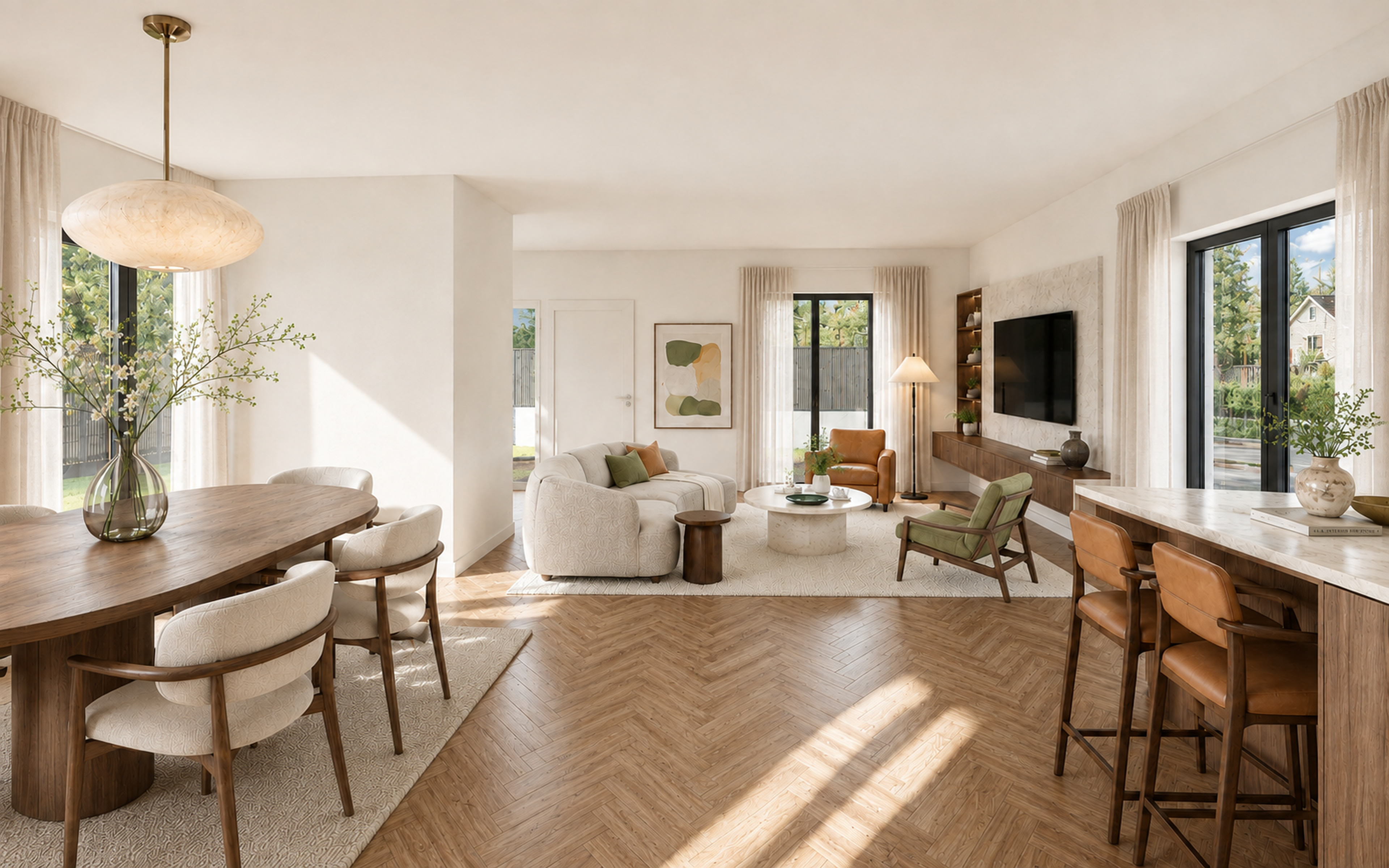 Maison vue d'exception sur Paris